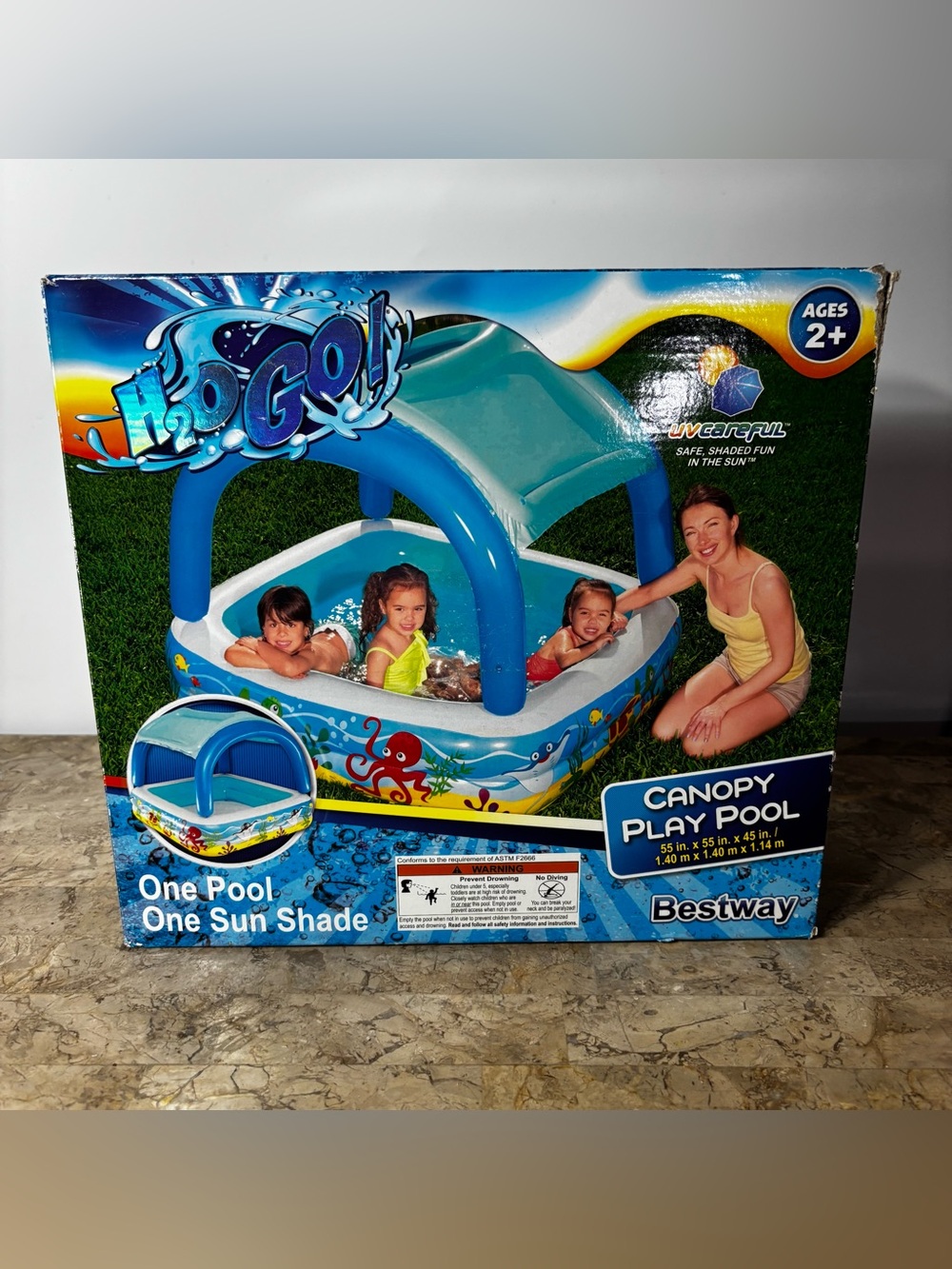 H20 Go! Canopy Play Pool New in Box
